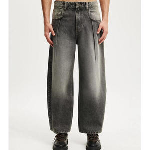 MEESAM LEATHER HOSIERY Jeans de Mezclilla Unisex 100% Algodón de Secado Rápido, Cintura Alta, Corte Recto, Estilo Vintage, para Invierno - Product Image 4