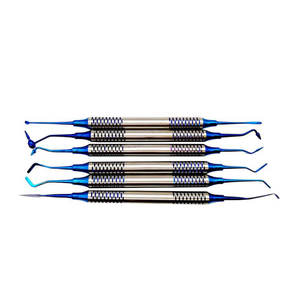 Juego de Espátulas Dentales de Resina Compuesta Manual de 6 Piezas, Marca DENTRIC IMPLANTS, Instrumentos Dentales de Acero Inoxidable Clase I - Product Image 6