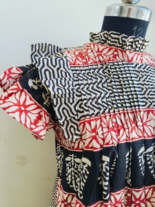 Most Selling Cotton Maxi <b>Dress</b> for Women Fancy Floral Printed Bulk Boho <b>Dress</b> Fit and Flare <b>Dress</b> Wholesale India Export - Product Image 3