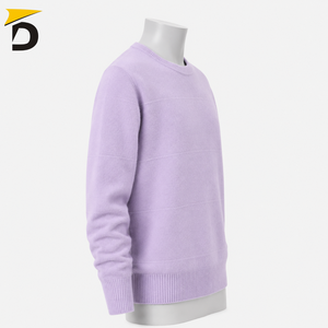 Darsa Impex Men Cashmere <b>Crewneck</b> <b>Sweater</b> Anti-Wrinkle Breathable Quick Dry Features Smooth Hand Feel Classic Neckline - Product Image 5