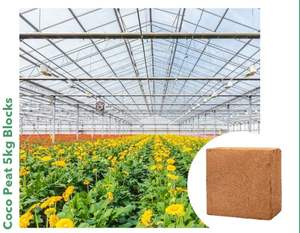 มะพร้าวมะพร้าวพรุหรือ pith บล็อก5กก. สำหรับทำสวนที่บ้าน - Product Image 6