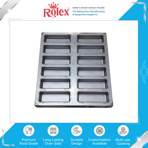 Fabricant indien vendant des produits de boulangerie commerciaux de qualité supérieure, moule à gâteau en acier Alusteel pour 65 à 150 grammes à un prix abordable - Product Image 3
