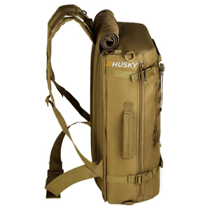 HUSKY SPORTSWEAR High Quality Camouflage Convertible <b>Backpack</b> Duffel Zipper Hasp Closure USB Charging Comfortable Fit Waterproof - Product Image 3