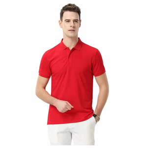 Custom Logo Printed 100% Cotton Pique Knitted Golf <b>Men's</b> for <b>Shirt</b> High Quality Short Sleeve Anti-Pilling Quick Dry Casual - Product Image 2