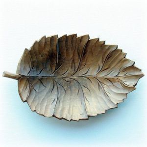 Tazón de madera ecológico hecho a mano para mezclar ensaladas y servir comida para cocina y restaurante. - Product Image 1