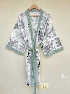 ชุดกิโมโนผ้าฝ้ายแท้สำหรับผู้หญิง, ชุดกิโมโนผ้าฝ้ายญี่ปุ่นชุดกิโมโน - Product Image 5