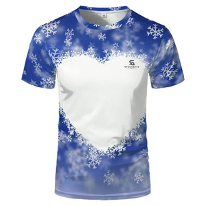 T-shirt personnalisé pour homme, coupe ajustée, sublimation, design imprimé, manches courtes, spandex/polyester, vêtements décontractés, respirant, séchage rapide, été - Product Image 5