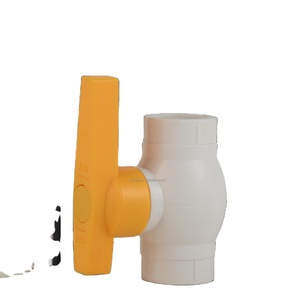 Vanne à boisseau sphérique manuelle en PP forgé de haute qualité pour applications industrielles Utilisation OEM Support d'un an acceptant les paiements T/T/Western Union - Product Image 1