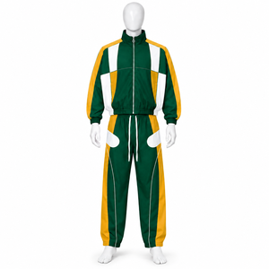 Conjuntos Deportivos Casuales de Invierno Vintage con Logotipo Personalizado al por Mayor para Hombre, Conjunto de 2 Piezas, Cortavientos Transpirable de Secado Rápido - Product Image 4