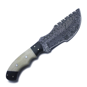 Cuchillos de Supervivencia Hechos a Mano con Hoja Fija de Damasco, Cuchillos Personalizados para Camping, Caza y Actividades al Aire Libre - Product Image 3