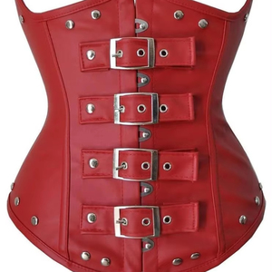 Corsets vintage pour femmes, sexy, gainants, respirants, en cuir moderne, pour grandes tailles - Product Image 1