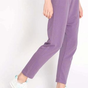 <b>Women</b> Fleece Printed Pants Cotton Polyester Streetwear <b>Joggers</b> with Side Pockets Breathable Quick Dry New Arrival OEM Wholesale - Product Image 6