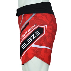 Pantalones Cortos de Artes Marciales Mixtas/BJJ Personalizados Blaze Fight Wear para Hombre, Duraderos, Ligeros, para Entrenamiento de Grappling sin Gi - Product Image 5