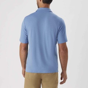 Top Quality 2026 Men Sleeve for Polo Shirts Best Selling Low Price Cotton Fabric Breathable Embroidered - Product Image 3