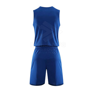 ผู้ผลิตชุดกีฬาโพลีเอสเตอร์ระบายอากาศน้ำหนักเบาแบบมืออาชีพ ชุดบาสเก็ตบอลสั่งตัดได้ตามขนาด - Product Image 2