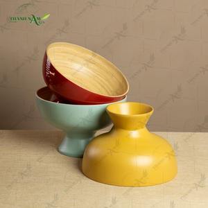 Abat-jour en bambou naturel tissé à la main, abat-jour suspendu en bambou de qualité supérieure pour un intérieur moderne et luxueux - Product Image 5