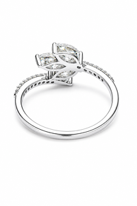Anillo de Moissanita en Plata de Ley 92.5 KLSR-11996 - Product Image 3