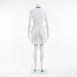 <b>Custom</b> Wholesale Unisex Full Sleeve Zipper for Neck Tennis <b>Dress</b> Quick Dry Breathable Pleated Spandex/Polyester Winter 3D - Product Image 3