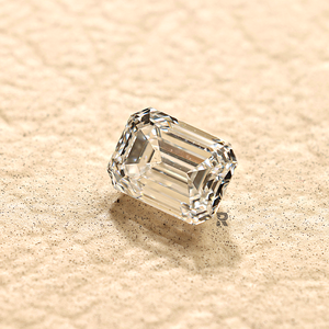 Diamant de laboratoire CVD HPHT de forme émeraude certifié IGI, 1,00-5,00 carats, clarté VS1, couleur D, pour la joaillerie (vente en gros) - Product Image 4