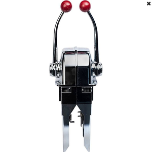 Nouvelle ligne de commande de gaz à poignée simple et double en alliage de zinc américain pour équipement de yacht et de bateau marin - Product Image 1