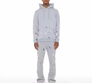 Ensemble de survêtement léger et uni pour homme, 2 pièces, style streetwear, en nylon coupe-vent, avec short, pour la gym, Dongguan City - Product Image 1