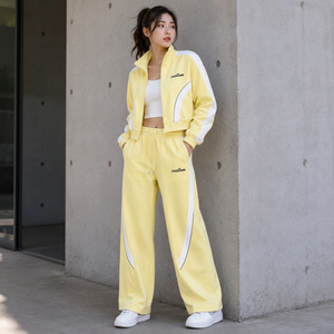 2026 <b>Ladies</b> Training Tracksuit Set OEM Style Women <b>Jogging</b> <b>Suits</b> Eco-Friendly Maternity Feature Hot Selling Winter Sports Wear - Product Image 1