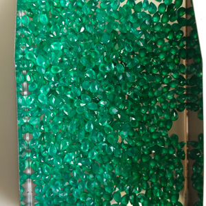 Ónix Verde Natural, Corte Pera de 3x2MM, Gema Suelta de la Mejor Calidad para Joyería, Gemas de Red Mountain - Product Image 3