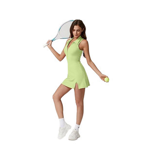 Tenue de sport en microfibre de qualité supérieure pour femme, avec texture douce et finition anti-humidité, uniforme de tennis - Product Image 5