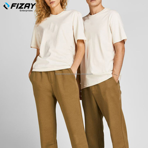 Fizay Enterprises เสื้อยืด unisex คุณภาพพรีเมี่ยมมีสไตล์ออกแบบได้ตามต้องการสีพื้นไม่ซ้ำใครแฟชั่นล่าสุดของผู้ชาย - Product Image 3