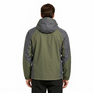 Dernier modèle de coupe-vent 2026 léger et personnalisé avec capuche pour homme, veste coupe-vent en tissu, vêtements d'extérieur, vestes coupe-vent de sport OEM - Product Image 2