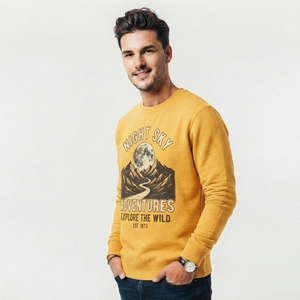 Sweat-shirt imprimé pour hommes en gros – Collection de vêtements premium avec motifs uniques, tissu doux et coupe confortable - Product Image 3