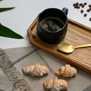 Bandeja de Madera Rústica Personalizada para Mesa de Centro, Bandeja de Servicio Personalizada para Hoteles y Restaurantes, Bandeja de Cocina Versátil - Product Image 3