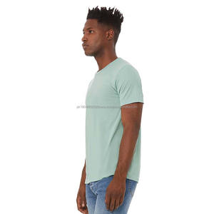 เสื้อยืดเปล่าแบบยูนิเซ็กซ์สั่งทำได้ ขายส่ง ผ้าฝ้าย 100% สไตล์ฮิปฮอป พิมพ์ลายกราฟิกดิจิทัล โลโก้นุ่มๆ สำหรับผู้ชายและผู้หญิง - Product Image 6