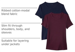 Women's Fashion T Shirt Soft Breathable Cotton Short Sleeve Round <b>Neck</b> Casual Streetwear <b>Top</b> Custom Design Logo Private Label - Product Image 6