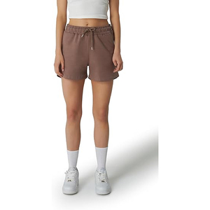 Pantalones cortos de forro polar para mujer con cintura Paperbag, diseño con cinturón, cintura alta, bolsillos laterales, cordón ajustable y espalda fruncida, para estar en casa o para el invierno - Product Image 4