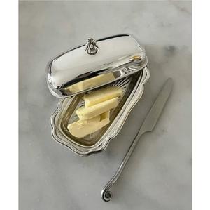 Mantequillera Tradicional de Acero Inoxidable para una Cocina Clásica con Material Resistente y Confiable a Precios Competitivos - Product Image 2