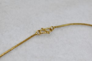 Collar de Cuentas de Latón Chapado en Oro de 18K con Cadena Ajustable Ghungroo, Joyería para Mujer - Product Image 4