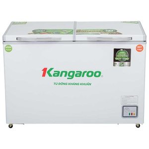 ตู้แช่แข็งแบบฝาทึบ 2 ช่อง Kangaroo ขนาด 200L-500L ประตูคู่ ระบบละลายน้ำแข็งด้วยมือ ภาษาอังกฤษ ผลิตในเวียดนาม - Product Image 2