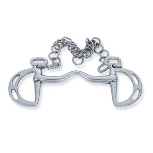 Mors de cheval en acier inoxydable avec chaîne pour équipement d'équitation ZUMA ENTERPRISES MS-TA-WMCB-002 - Product Image 1