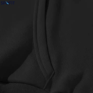 Men's Black <b>Skull</b> Print Oversized Hoodie Cotton Fleece Streetwear Pullover Hooded Sweatshirt Autumn Winter Casual Wear - Product Image 4