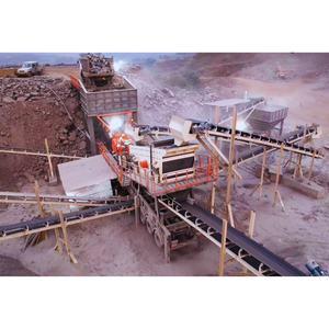 Usine de concassage mobile sur roues avec concasseur à mâchoires, à cône et crible pour carrières et agrégats |   Innovations Hailstone |   Inde - Product Image 2