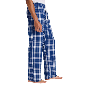 Pantalon de pyjama décontracté à carreaux unisexe pour enfants, hommes et femmes, personnalisé en usine, avec poches, confortable et douillet pour la détente, le sommeil et le quotidien, 100% coton - Product Image 3