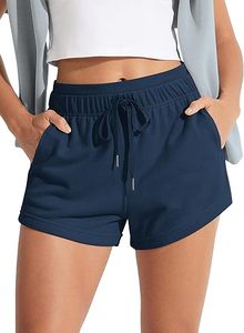 Women Sports Shorts High Waist Zipper Fly Closure Lightweight Breathable Eco-Friendly Fabric Gym Training <b>Lounge</b> Wear Hot Shorts - Product Image 2