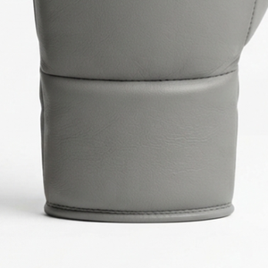 Guantes de Boxeo Profesionales de Último Diseño, Cuero PU Duradero, para Entrenamiento y Sparring, Todas las Temporadas, Gris, con Cordones, Diseño Juvenil para Fitness - Product Image 6