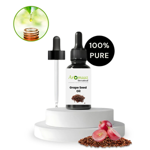 AROMAAZ INTERNATIONAL น้ำมันเมล็ดองุ่นบริสุทธิ์ 100% สกัดด้วยไอน้ำ สำหรับบำรุงผิวและเพิ่มความกระจ่างใส - Product Image 3