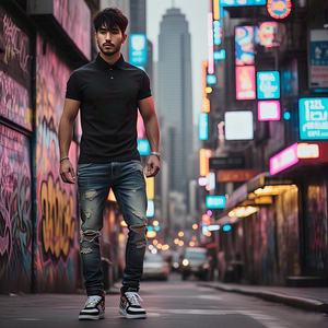 Polos de talla grande para hombre, nuevo diseño, camisetas deportivas transpirables informales de secado rápido, holgadas - Product Image 2