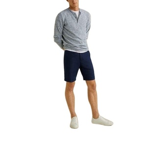 Pantalones Cortos de Golf Clásicos para Hombre, de Lona, Personalizables, Estilo Chino, Resistentes al Viento, Ecológicos, con Bolsillos Laterales, Frente Plano, Transpirables, Tipo Cargo - Product Image 3