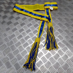 Cinturones y fajas OEM de alta calidad al por mayor, faja con borlas de color personalizado, hecha a mano y transpirable - Product Image 4