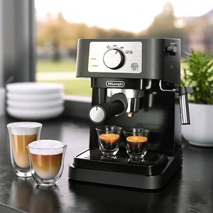 Portable <b>Automatic</b> Espresso <b>Coffee</b> <b>Machine</b> Stainless Steel Grinder Touch Screen Froth 20 Bar Pressure for Home Hotel Commercial - Product Image 2