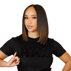 T-shirt en chenille noir uni pour femme, manches courtes, col rond, coton brodé, décontracté, tendance, avec motif graphique - Product Image 3
